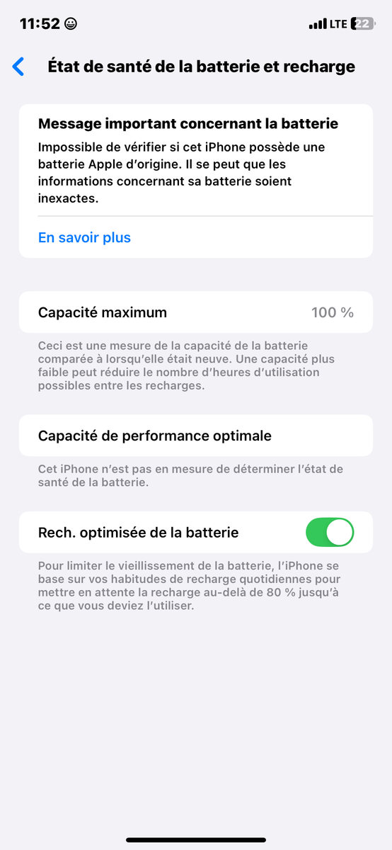 iPhone 11 Noir 128Go Débloqué