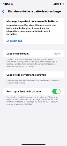 iPhone 11 Noir 128Go Débloqué