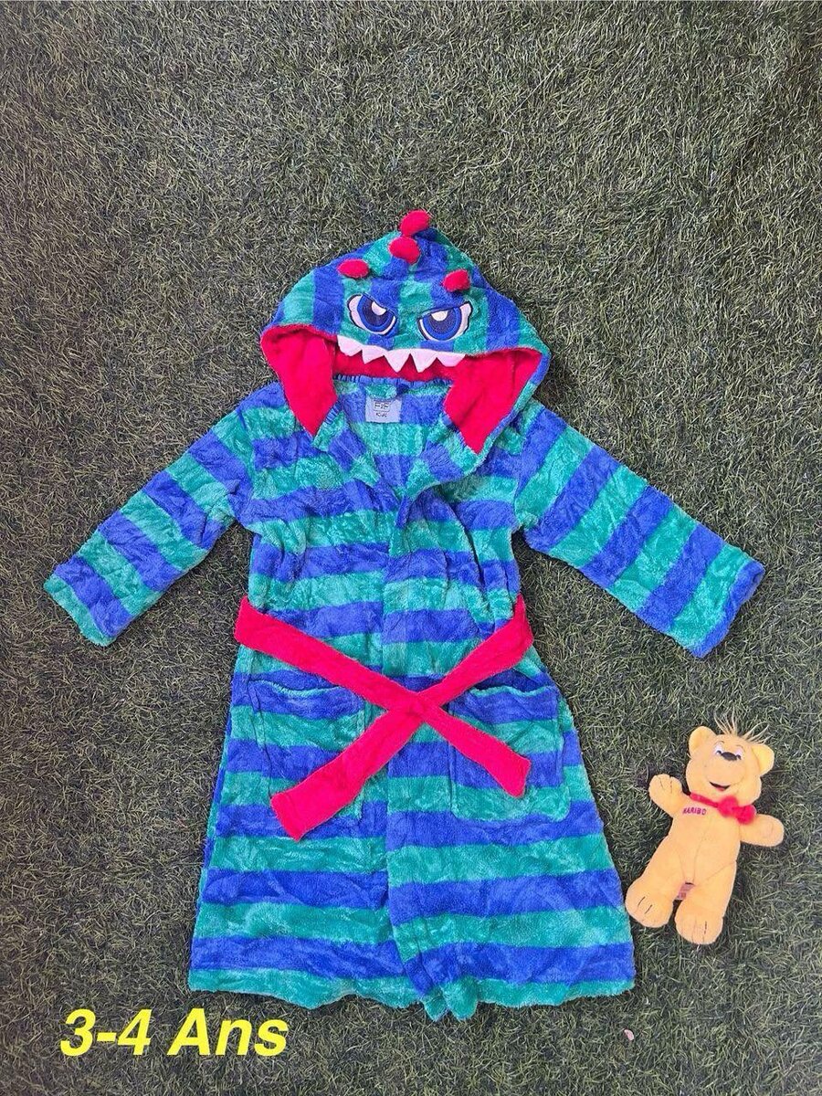 Peignoir Enfant Capuche