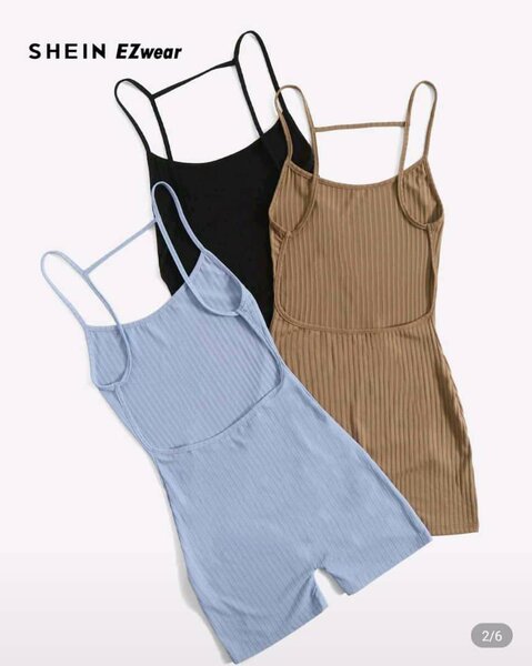 Combishort dos nu femme