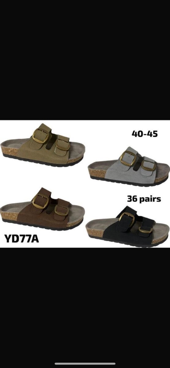 Sandales confort homme