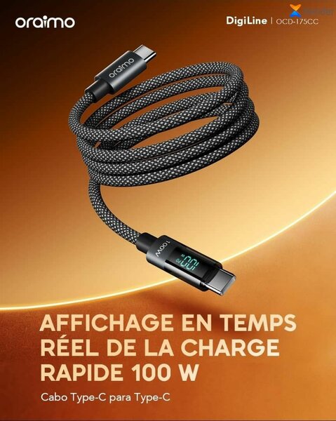 Câble USB-C Rapide 100W