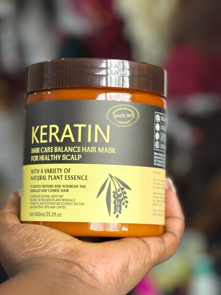 Masque capillaire à la kératine