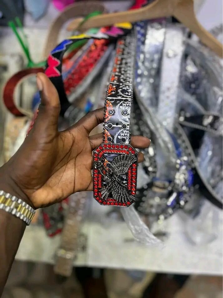 Ceinture Punk Rock Crâne