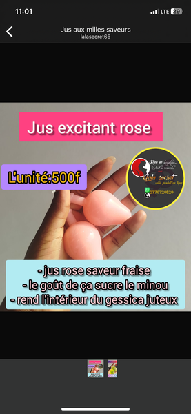 Jus Excitant Saveur Fruits