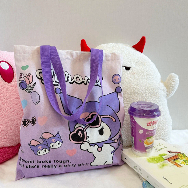 Sac Hello Kitty en toile