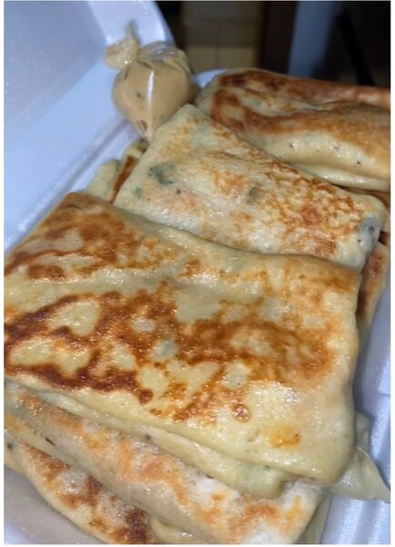 5 crêpes fromage et jambon