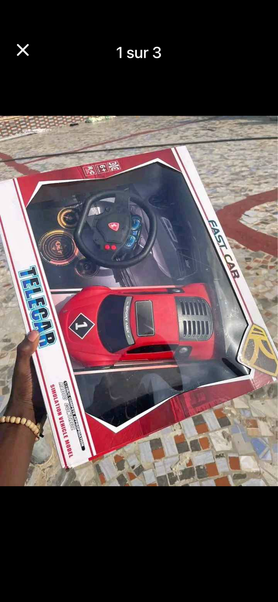 Voiture Télécommandée Rouge Rapide