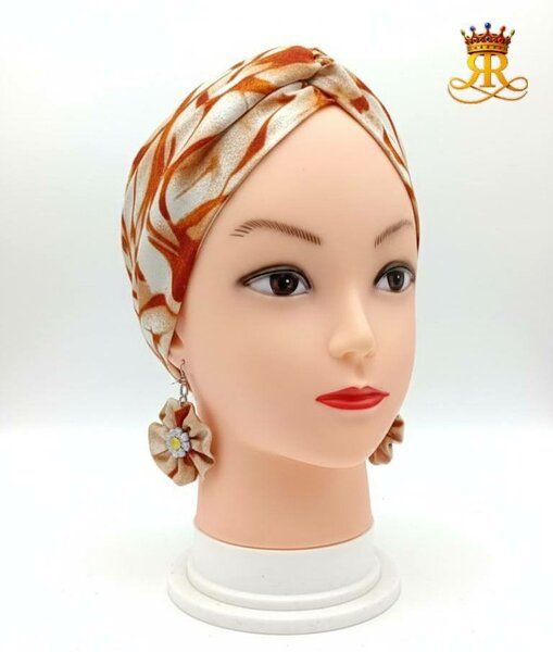 Ensemble Turban Terra cota