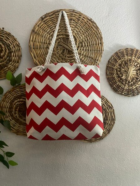 Sac cabas imprimé chic