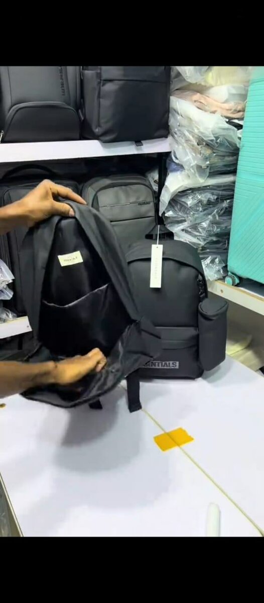 Sac à dos noir personnalisable