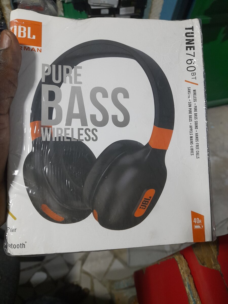 Casque Bluetooth JBL Pure Bass