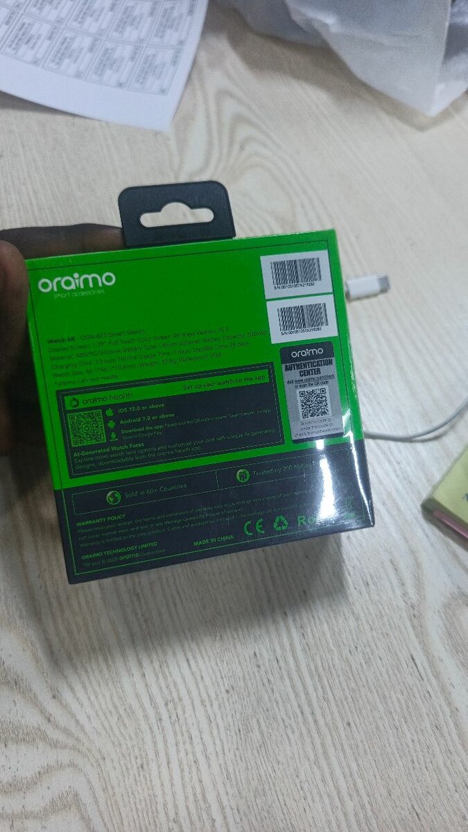 Montre intelligente Oraimo