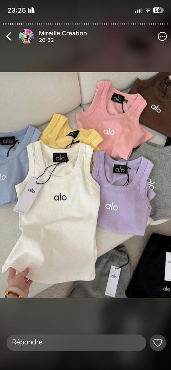 Débardeur sport alo