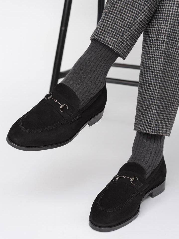 Mocassins en daim élégants