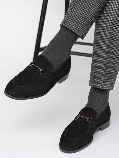 Mocassins en daim élégants