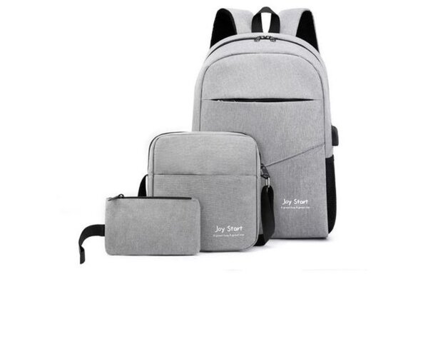 Sac à dos USB Joy Start gris