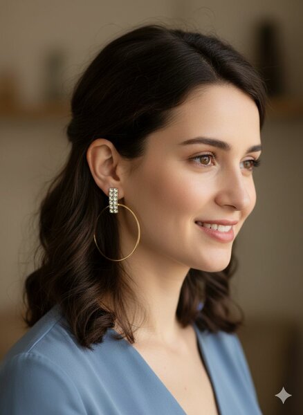 Boucles d'oreilles mode