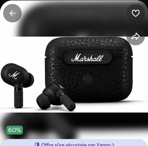 Écouteurs sans fil Marshall