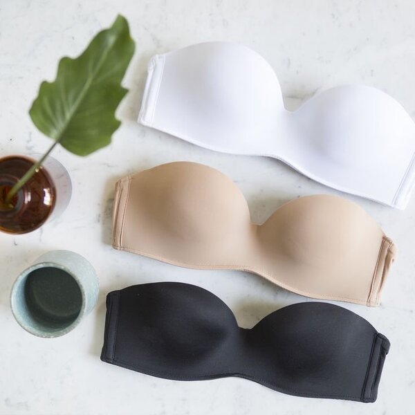 Soutien-gorge bandeau sans bretelles