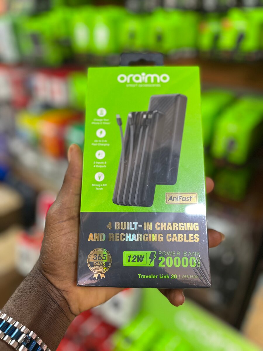 Oraimo Power Bank 20000mAh