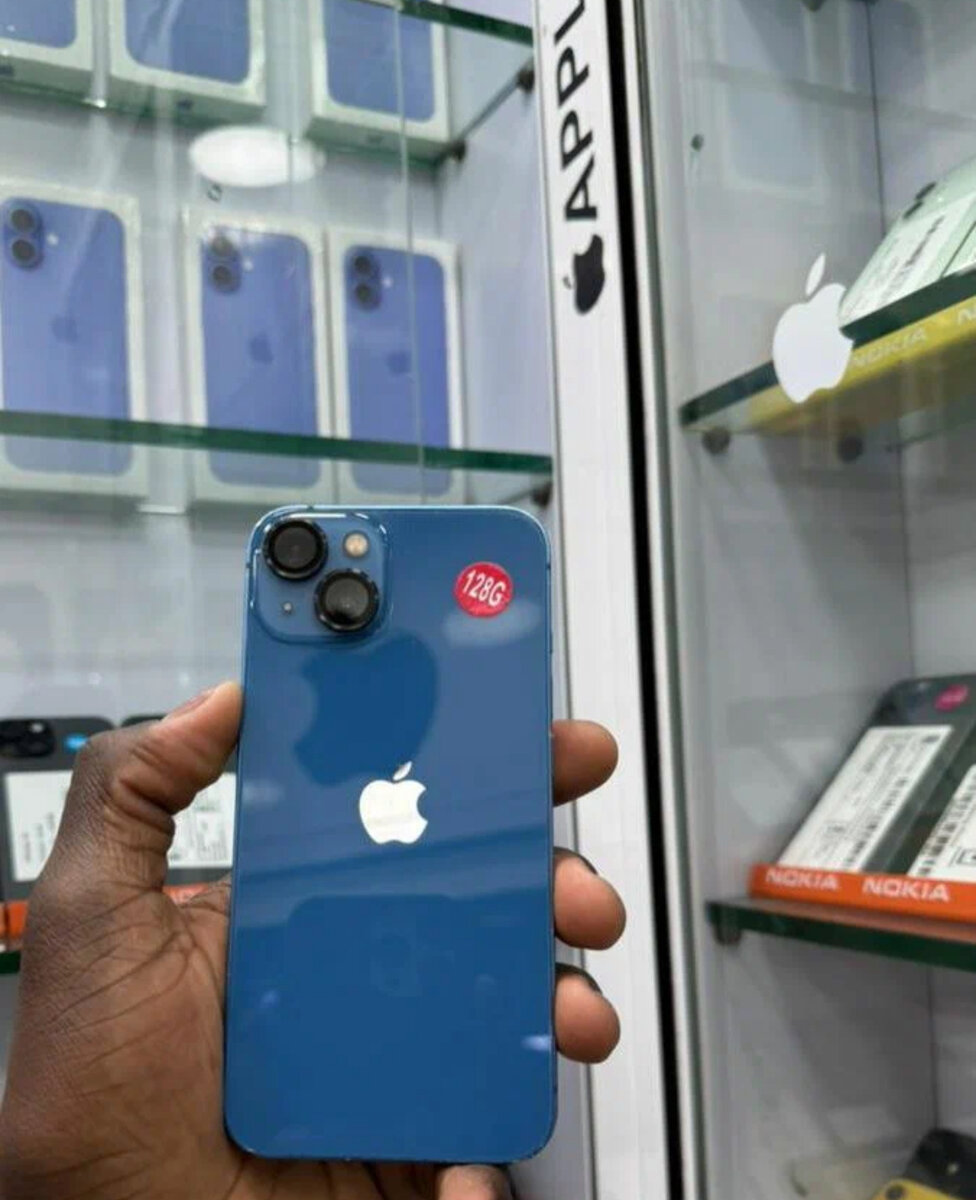 iPhone 128 Go Bleu