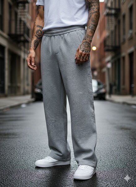 Pantalon de jogging gris