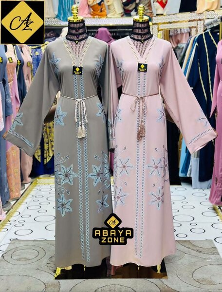 Abaya élégante brodée