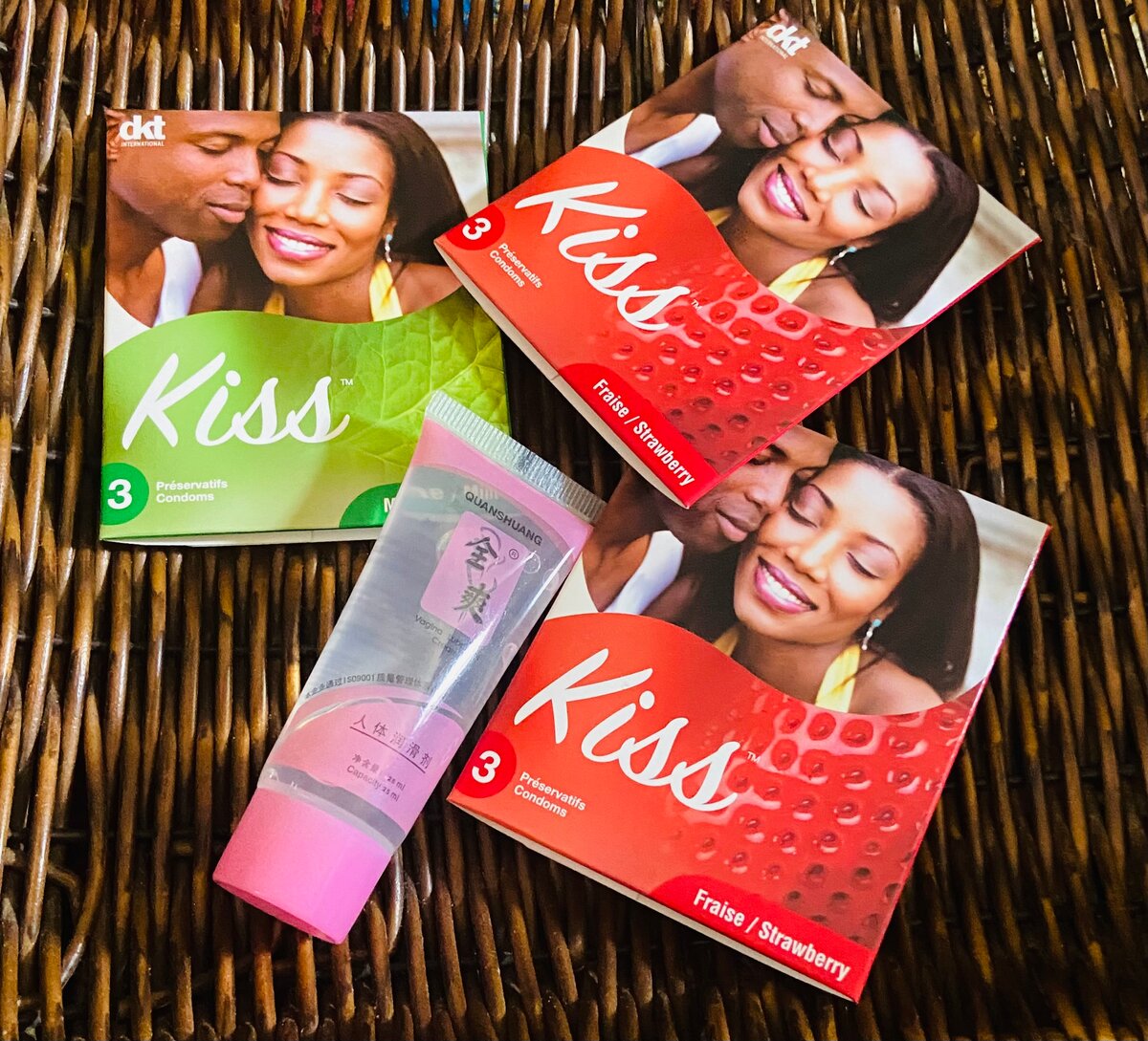 Préservatifs + lubrifiant