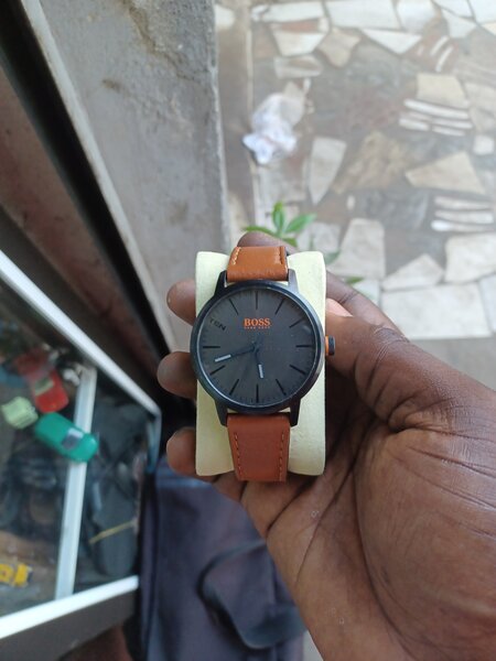 Hugo Boss Homme Élite en Cuir