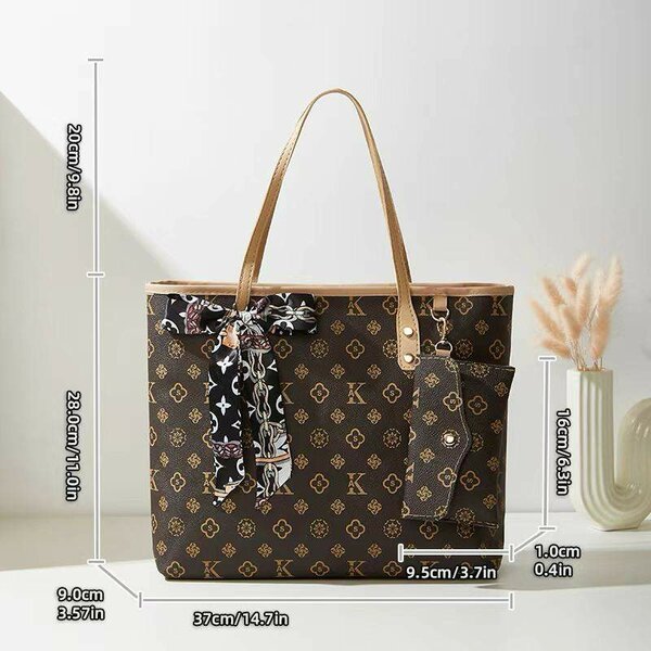 Grand sac en toile élégant