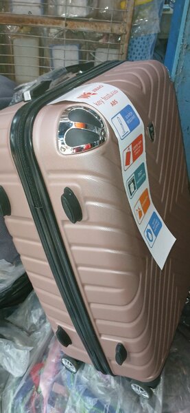 Valise en ABS robuste rose