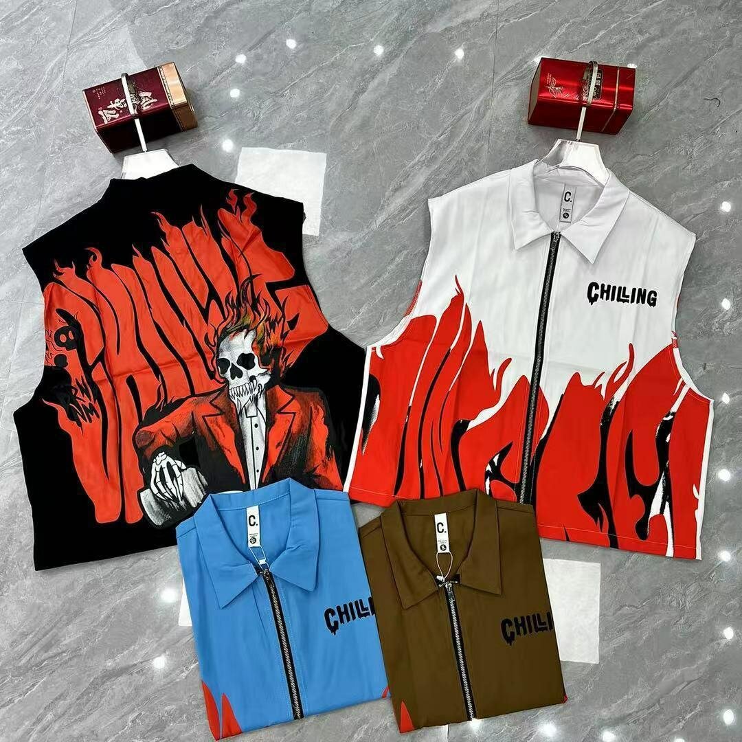 Gilets imprimés tendances