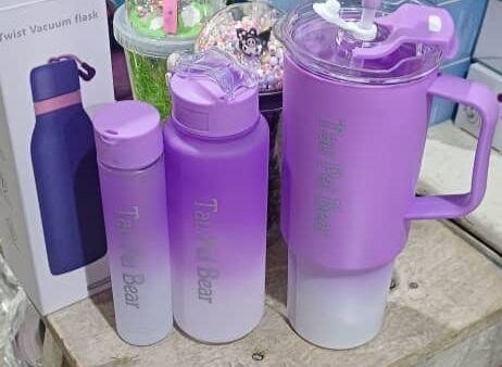 Trio de gourde thermos