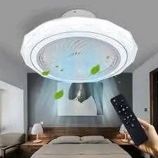 Plafonnier Ventilateur LED Télécommandé