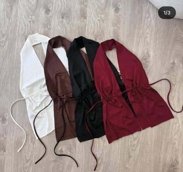 Top en Satin Coloré