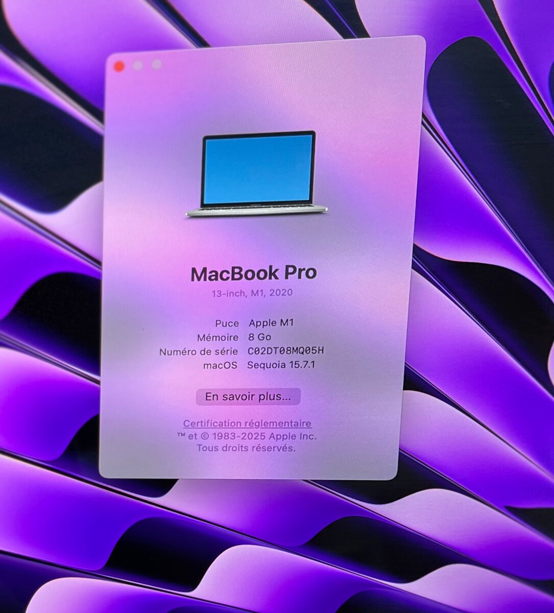 MacBook PRO m1 2020