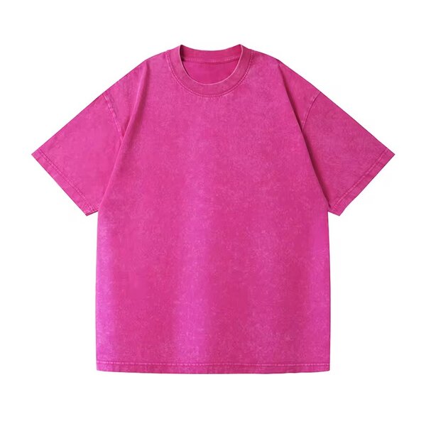 T-shirt vintage rose