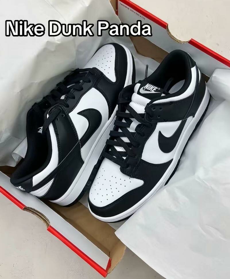 Nike Dunk Panda Baskets