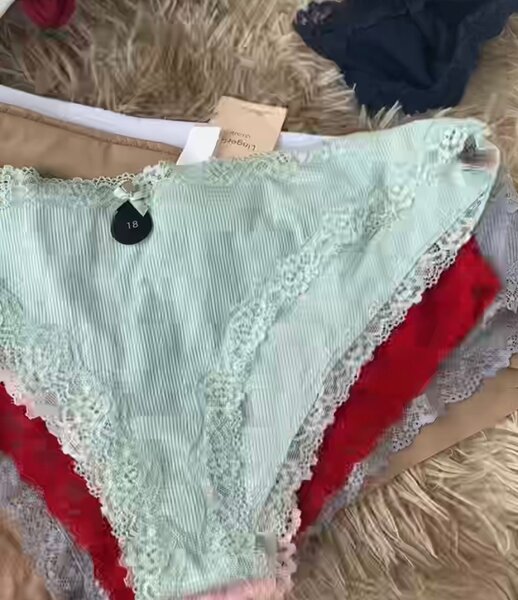 Culottes en dentelle féminine