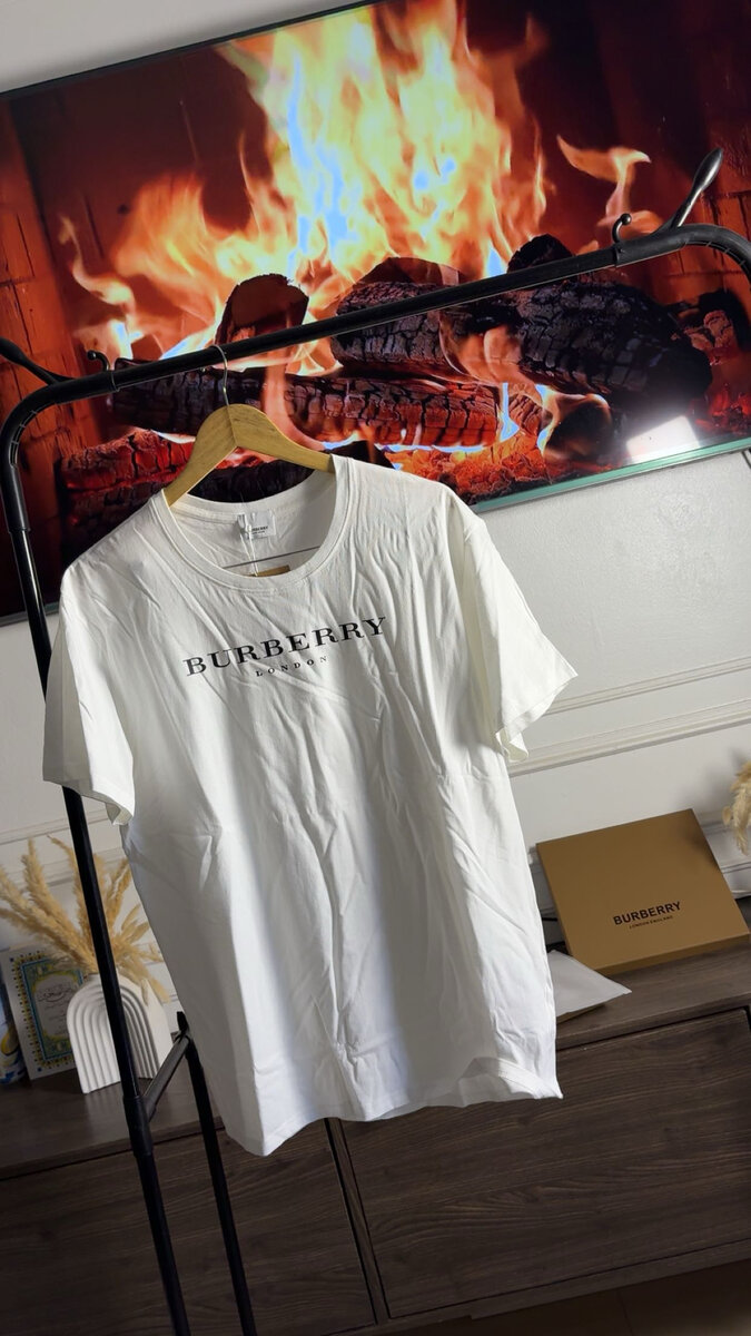 T-shirt Burberry Blanc Classique