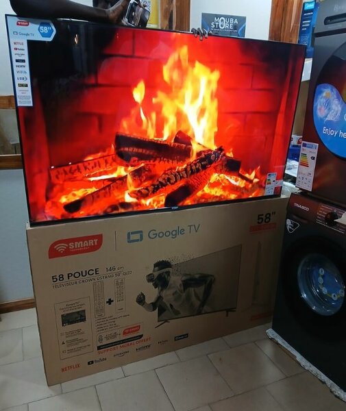 Smart TV 58 pouces 4K