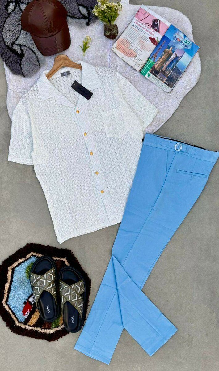 Ensemble Chemise et Pantalon Élégant
