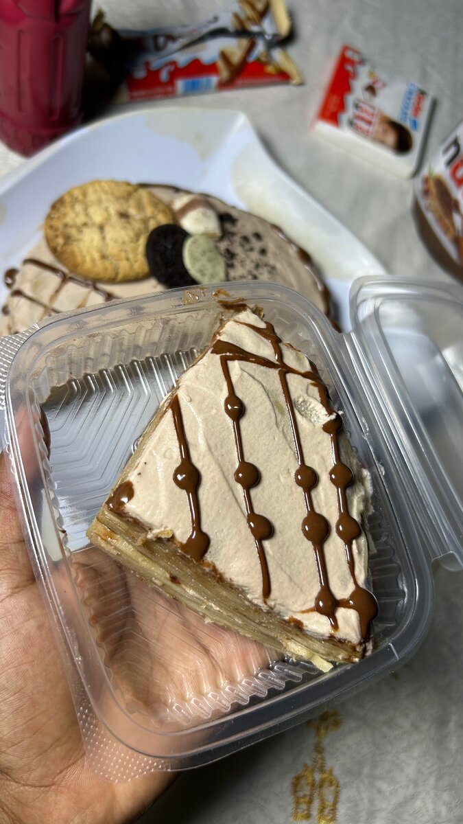 TRANCHE GÂTEAU CREPES NATURE