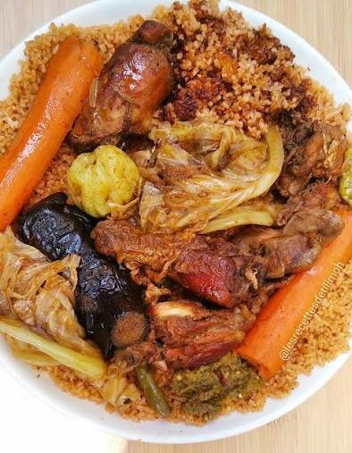 Délicieux plat de riz épicé