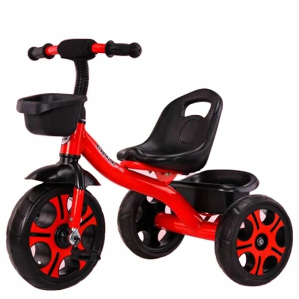 Tricycle enfant rouge stable