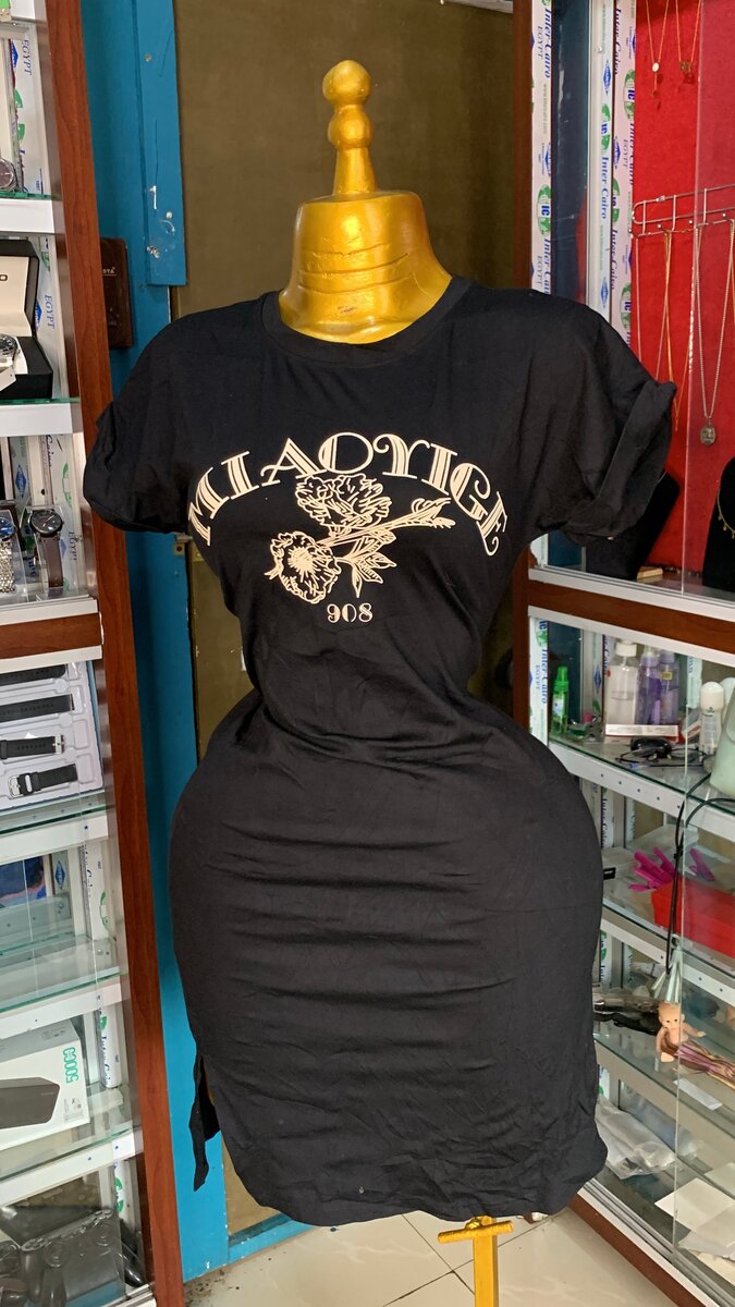 Robe casual à capuche