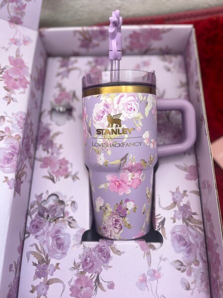 Mug isotherme fleuri Stanley