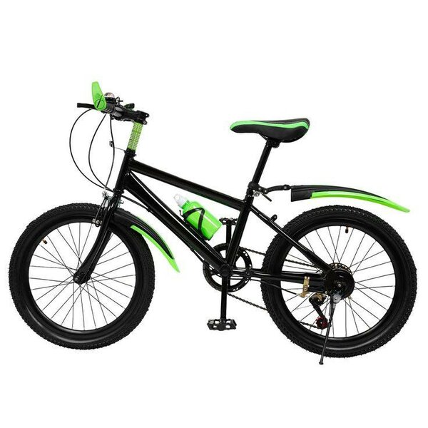 Vélo enfant vert et noir
