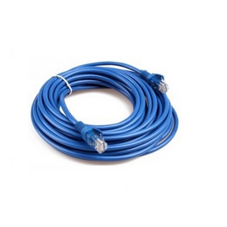 Câble Ethernet CAT5e 50m bleu